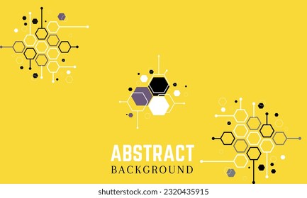 Geometric abstract background design illustration