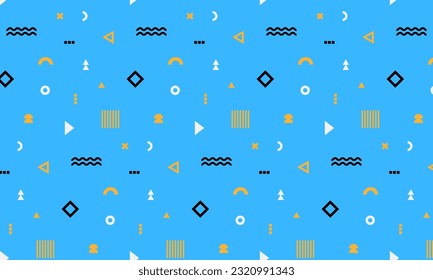 Geometric abstract background design illustration