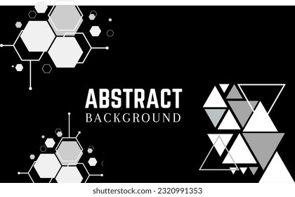 Geometric abstract background design illustration