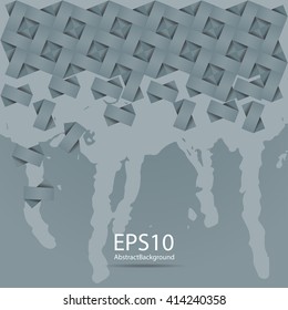 Geometric abstract background for design with space for text.