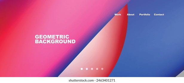 Diseño de fondo abstracto geométrico. Ilustración vectorial