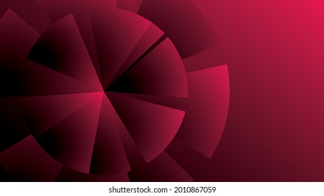 Geometric abstract background with discs. communication background. Graphic background for your design. Vector illustration