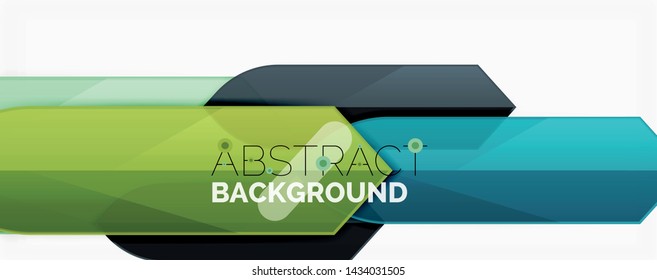 Fondo abstracto geométrico. Composición dinámica de formas. Ilustración del vector