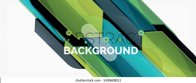 Fondo abstracto geométrico. Composición dinámica de formas. Ilustración del vector