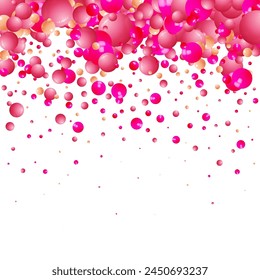 geometric abstract background glossy balls pattern digital drawing