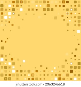 Geometrischer abstrakter Hintergrund goldener Elemente. Trendmosaik-Muster, goldstrukturiert