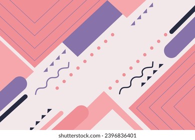 Geometric Abstract Background Gradient Style