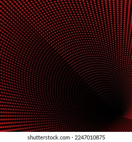 geometrisch abstrakter Hintergrund-Halbtonübergang mit Kreisen, Vektorgrafik