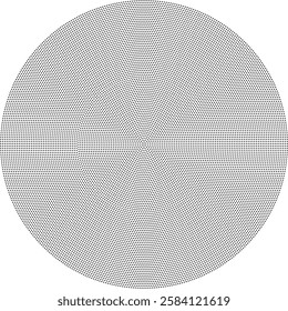 geometric abstract background halftone transition with circles, vector