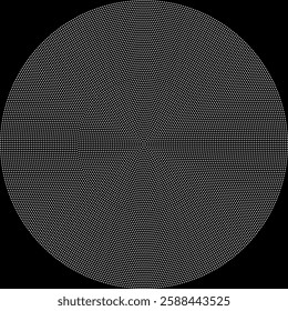 geometric abstract background halftone transition with circles, vector