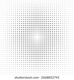 transição de meio-tom de plano de fundo abstrato geométrico com círculos, vetor