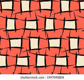 geometric abstract background hand draw perfect for textile, decoration and mask decoration