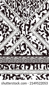 dibujo de fondo geométrico abstracto perfecto para decoración textil, de decoración y de máscara
