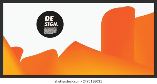  Fondo abstracto geométrico con colores armoniosos adecuados para las cubiertas de póster de Anuncio de medios sociales