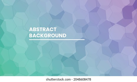 geometric abstract background hexagons. Perfect for medicine, science, and technology vector illustration