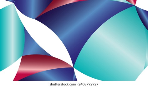 Geometric abstract background with irregular gradient geometric shapes. Vector. Design of creative technology, digital art, social communication, modern science for poster, cover, banner, brochure