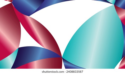 Geometric abstract background with irregular gradient geometric shapes. Vector. Design of creative technology, digital art, social communication, modern science for poster, cover, banner, brochure