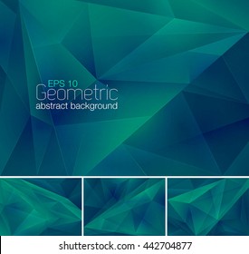 Geometric abstract background. Low poly vector background series, suitable for design element and web background