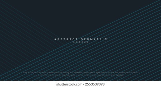 Geometric abstract background. Minimal geometric. Trendy gradient shape design. Modern futuristic graphic. Suit for banner, brochure, business.