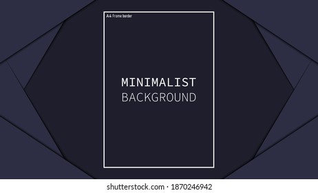 Fondo abstracto geométrico. Diseño minimalista. Vector Eps10