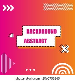 geometric abstract background, mix of 2 colors red and orange