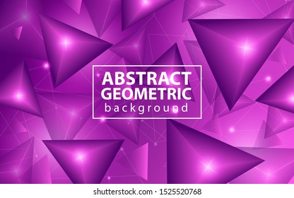 geometric abstract background of modern 3d suitable for landing pages, web pages, brochures, flyers, etc. vector eps 10