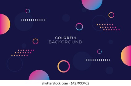  Geometric Abstract Background for Modern Design, Banner, Poster,  Flyer. 