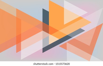 Geometric abstract background, modern triangles design, cover, card, poster, banner template. 