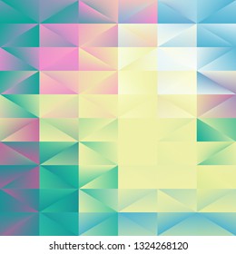 Geometric abstract background, modern wallpaper  design, vector illustration, holographic background