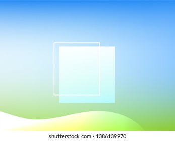 Geometric abstract background. Nature backdrop. Ecology concept for your graphic design, banner or poster. 