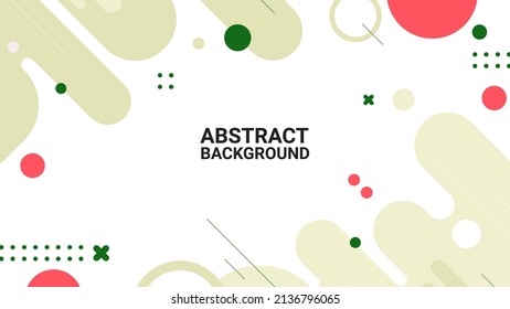 Geometrischer abstrakter Hintergrund. auf weißem Hintergrund.