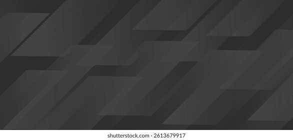 geometric abstract background overlap layer on dark space with diagonal lines decoration. Modern graphic design element