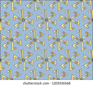 Geometric abstract background. Pattern for wallpapers and backgrounds. Vector illustration