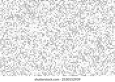 Geometric abstract background of random sized dots