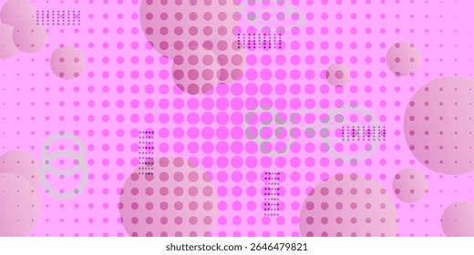 Fondo abstracto geométrico, rojo púrpura, semitono, Vector. cartel en eps 10