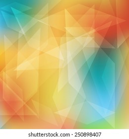 Geometric abstract background with rhombus shapes