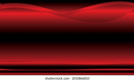 Fondo geométrico abstracto con hojas de onda ondulante. flujo de onda. antecedentes de comunicación. Fondo gráfico para su diseño. Ilustración del vector