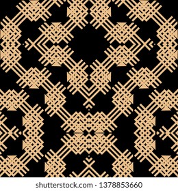Geometric abstract background seamless pattern trendy vintage design modern artistic ready for print.