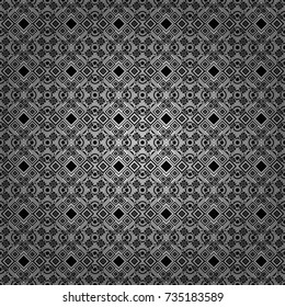 Geometric abstract background, geometric seamless pattern, shapes, tiles, stylized art. Vector geometric background, mosaic pattern in black, white and gray colors, graphic design.