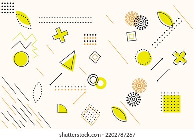 geometric abstract background, shapes background
