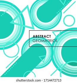 fondo abstracto geométrico. diseños simples para cubiertas, carteles, folletos, tarjetas de felicitación, etc. ilustraciones vectoriales.