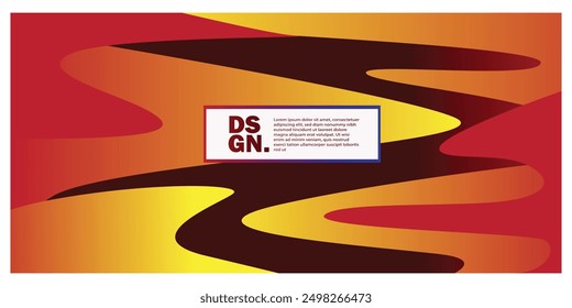 Fondo abstracto geométrico con área de espacio adecuado para Anuncios y redes sociales
