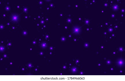 Geometric abstract background with stars. Vector.