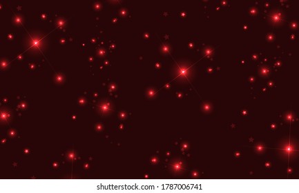 Geometric abstract background with stars. Vector.