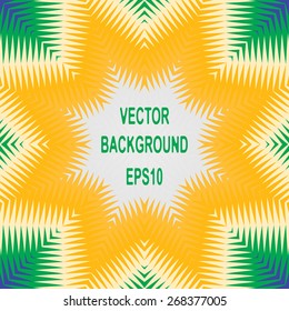 Geometric abstract background in summer colors.