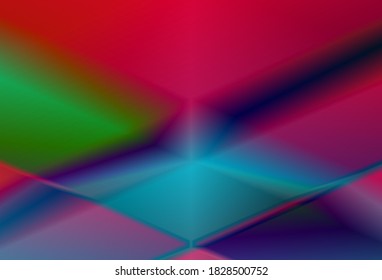 fondo abstracto geométrico, fondo arco iris tecnológico