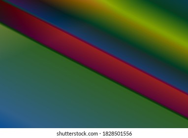 geometric abstract background, technology rainbow background with 3d shadows