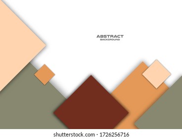 Geometric abstract  background ,Template Design , Vector and illustration