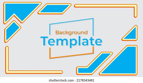 geometric abstract background template. suitable for background needs