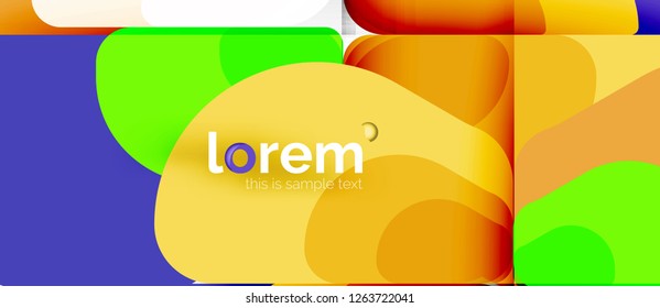Geometric abstract background. Trendy abstract layout template for business or technology presentation or web brochure cover, wallpaper. Vector illustration
